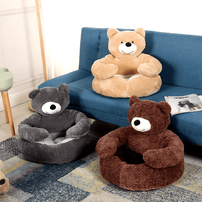 Lit Ours en Peluche – Douillet & Chaleureux pour Animaux