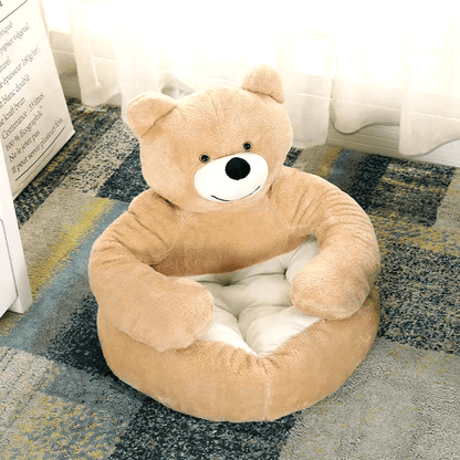 Lit Ours en Peluche – Douillet & Chaleureux pour Animaux